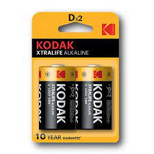 KODAK PILHAS XTRALIFE ALKALINAS D BL2