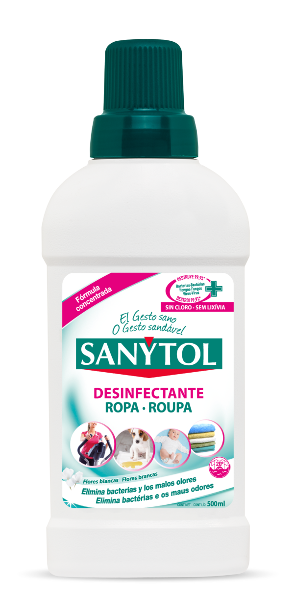 SANYTOL LIQUIDO DESINFETANTE DE ROUPA 500ML