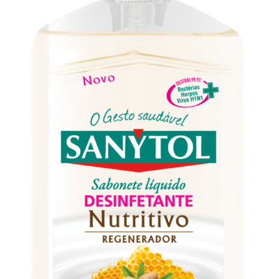 SANYTOL SABONETE LÍQUIDO DESINFETANTE NUTRITIVO 250ML