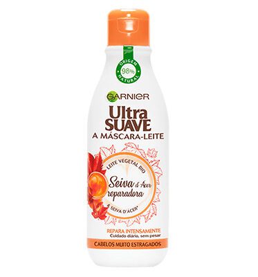 ULTRA SUAVE A MÁSCARA-LEITE SEIVA D´ÁCER REPARADORA 250ML