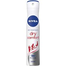 NIVEA DEO SPRAY DRY CONFORT 200ML