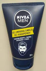 NIVEA MEN GEL LIMPEZA ROSTO+BARBA 100ML