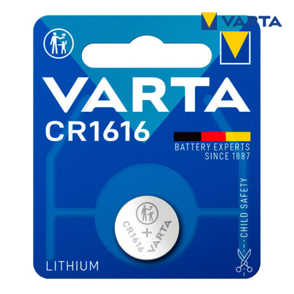 VARTA PILHA CR 1616 3V UNI.