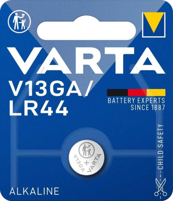 VARTA PILHA V13GA/LR44 1.5V BL1