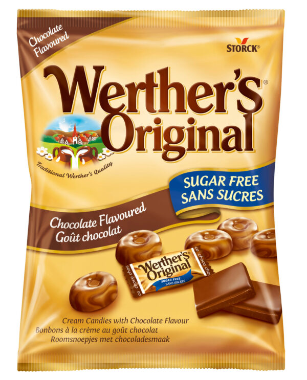 WERTHER´S ORIGINAL CARAMELO ORIGINAL S/AÇUCAR 90GR.