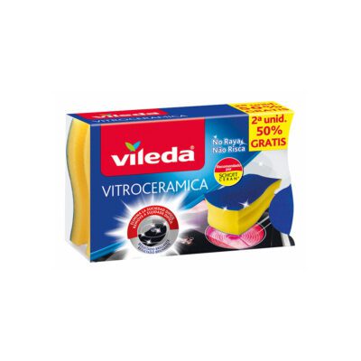 VILEDA ESFREGÃO SALVA-UNHAS VITROCERÂMICA 2UNI.