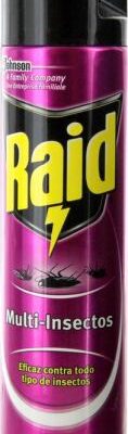 RAID INSETICIDA SPRAY MULTI-INSECTOS 400ML