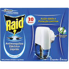 RAID MOSQUITOS DIFUSOR ELÉCTRICO LÍQUIDO 30NOITES 21ML