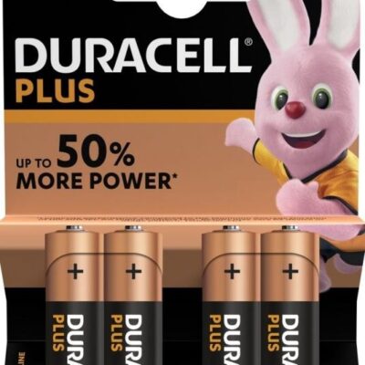 DURACELL PILHA PLUS POWER AA LR6 1.5V BL4