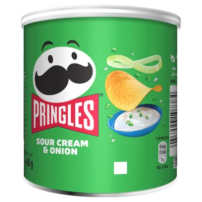 PRINGLES APERITIVO NATAS E CEBOLA 40GR.