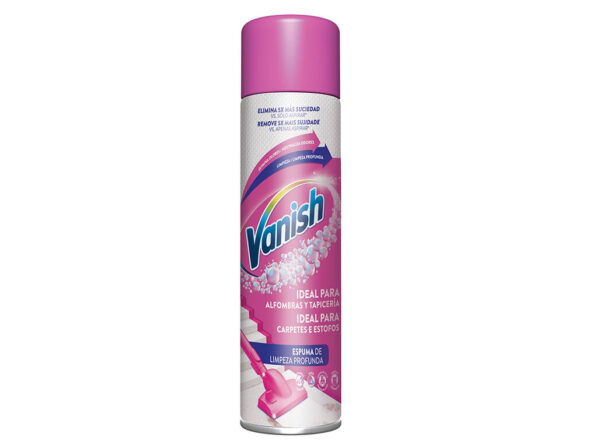 VANISH SPRAY TAPETES CARPETES E ESTOFOS 600ML