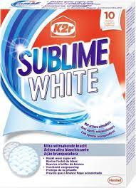 K2R TOALHITAS ANTI TRANSFERENCIA DE COR WHITE 10UNI.