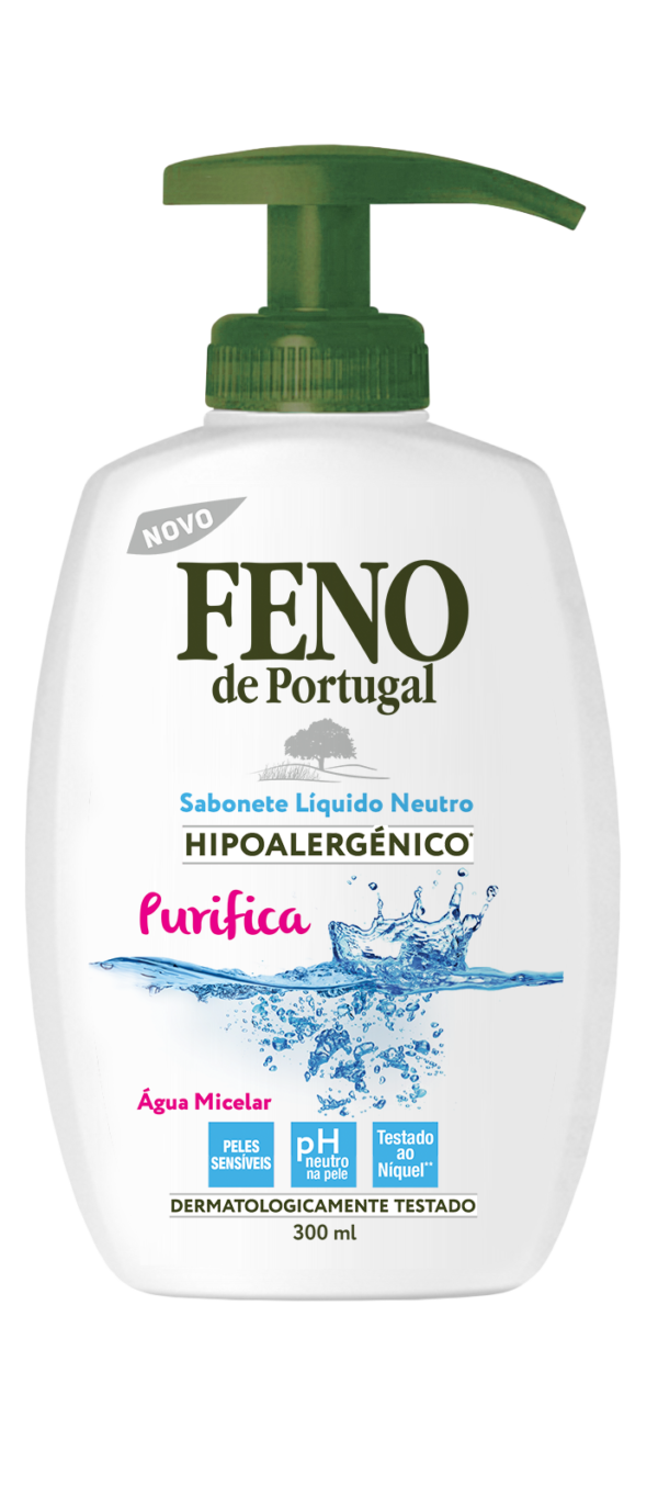 FENO SABONETE LÍQUIDO ÁGUA MICELAR 300ML