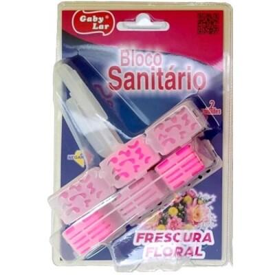GABY W.C. BLOCO FRESCURA FLORAL PACK 2UNI.