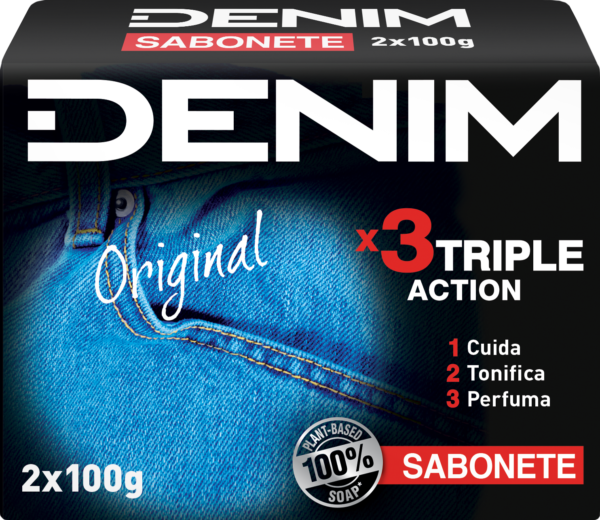 DENIM SABONETE ORIGINAL 2X100GR.