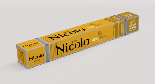 NICOLA CAPSULAS CAFÉ ALMA BRASIL INTENSIDADE 10 10X5.1GR.
