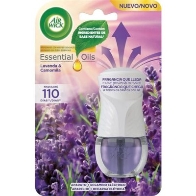 AIR WICK DIFUSOR+RECARGA ELÉTRICO LAVANDA 19ML