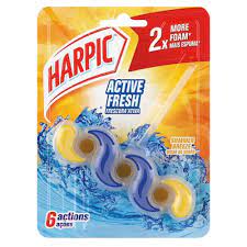 HARPIC WC BLOCO FRESH POWER BRISA MARINHA 35GR.