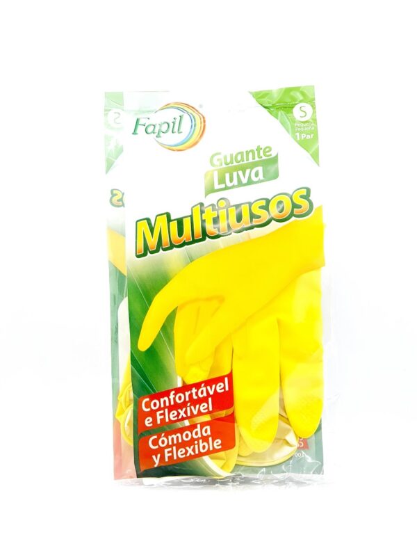 FAPIL LUVA MULTIUSOS AMARELA TAM. S