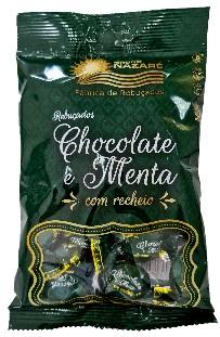 DROPS NAZARÉ CHOCOLATE E MENTA C/RECHEIO 175GR.