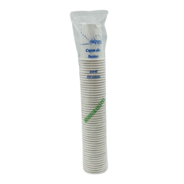 VALPORTO COPOS DE SUMO 200ML 50UNI.