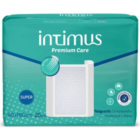 INTIMUS RESGUARDOS PREMIUM CARE SUPER 90X180 25UNI.