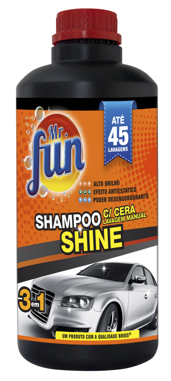 FUN SHAMPOO AUTO C/CERA CONCENTRADO 1L