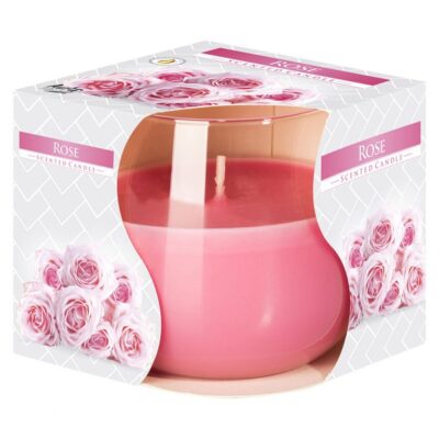 IMPORVELAS VELA PERFUMADA ROSA 130GR.