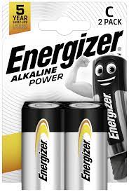 ENERGIZER PILHA ALKALINA POWER C LR14 1.5V BL2