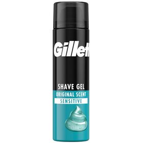 GILLETTE GEL BARBA SENSITIVE PELES SENSÍVEIS 200ML