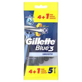 GILLETTE BLUE 3 SMOOTH 4+1UNI.