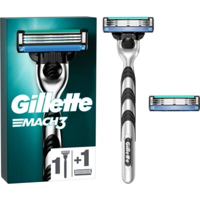 GILLETTE MÁQUINA MACH 3 + 2 CARREGADORES