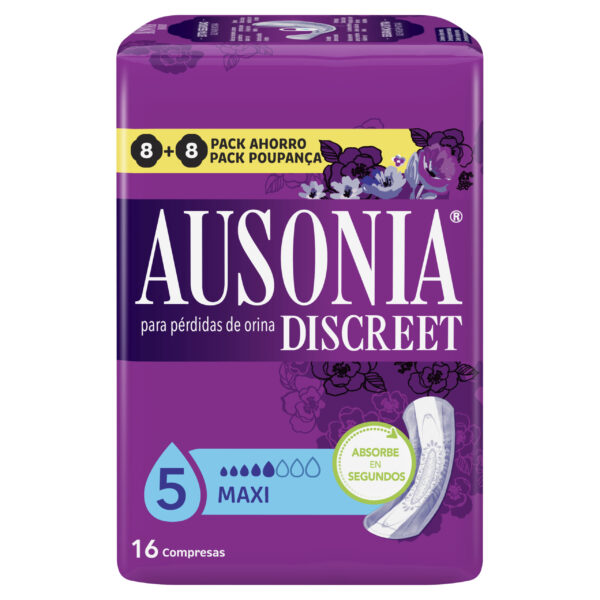 AUSONIA DISCREET PENSO MAXI 16UNI.