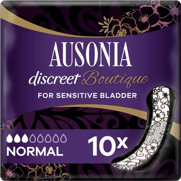 AUSONIA DISCREET PENSO BOUTIQUE NORMAL 10UNI.