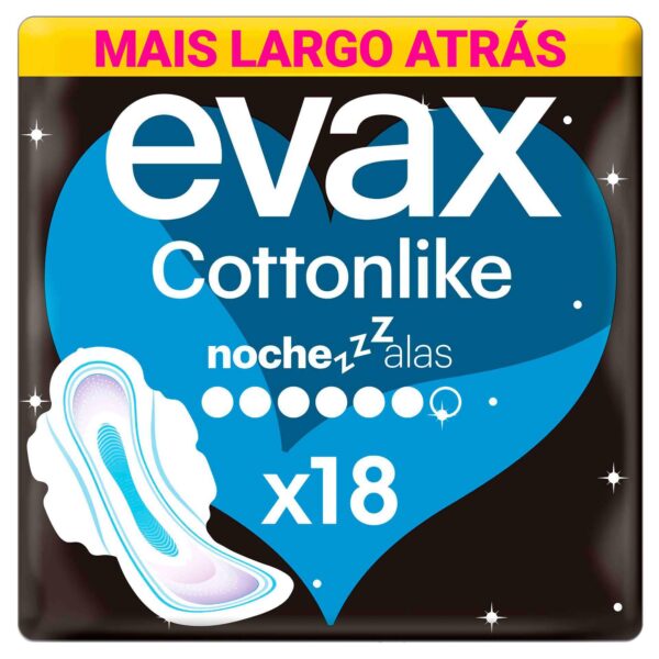 EVAX PENSO COTTONLIKE NOITE ALAS 18UNI.