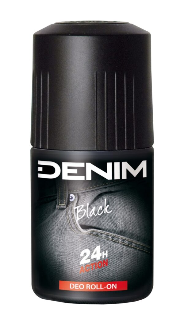 DENIM DEO ROLL ON BLACK 50 ML