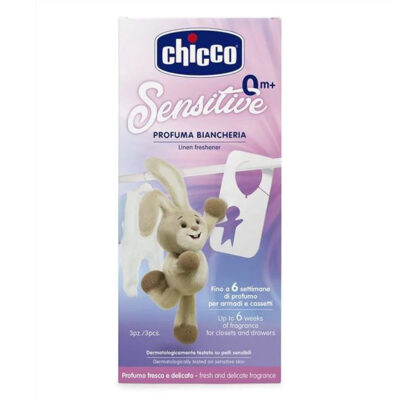 CHICCO AMBIENTADOR PARA A ROUPA 0M+ 3UNI.
