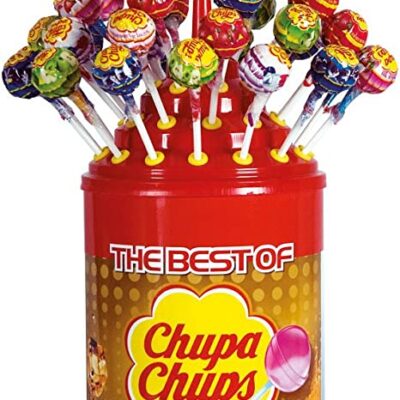 CHUPA CHUPS CHUPAS DE SABORES SORTIDOS 1320GR. 110UNI.