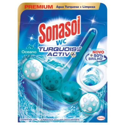 BREF SONASOL W.C. TURQUESA OCEANO 50GR.