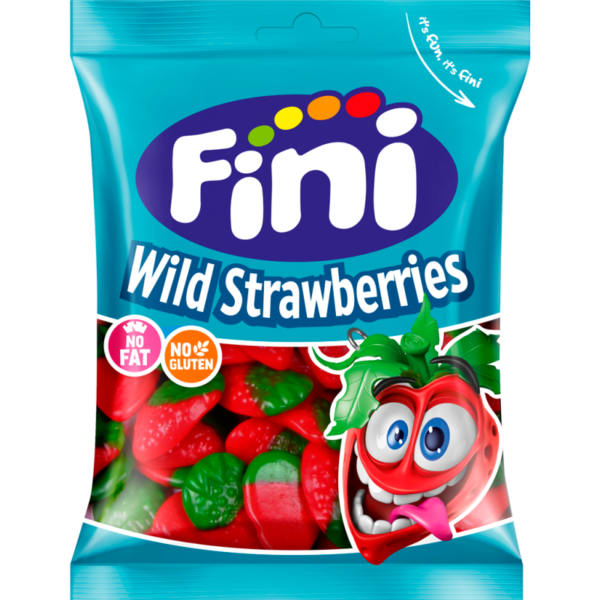 FINI GOMAS WILD STRAWBERRIES 90GR.