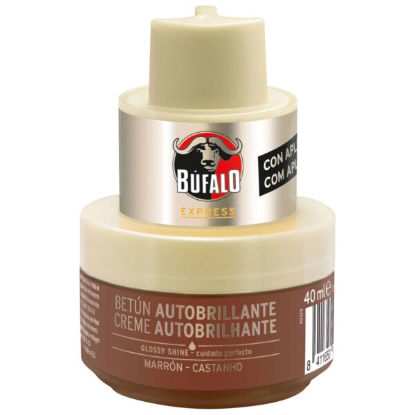 BUFALO BOIÃO CREME AUTOBRILHANTE CASTANHO 40ML