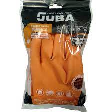 LUVA DE TRABALHO LATEX/NEOPRENO LARANJA