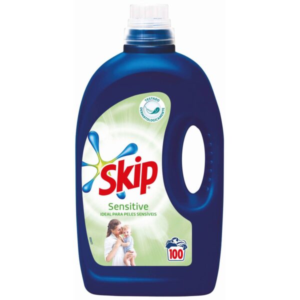SKIP DETERGENTE LIQUIDO SENSITIVE 5L 100D