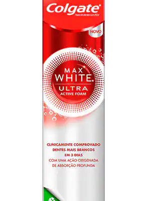 COLGATE DENTIFRICO MAX WHITE ULTRA ESPUMA ATIVA 50ML