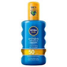 NIVEA SUN SPRAY PROTECT & REFRESH FP 50 200ML