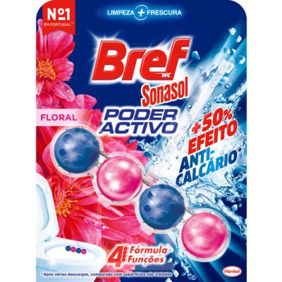 BREF SONASOL W.C. BLUE ACTIVE FLORAL 50GR.