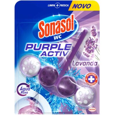 BREF SONASOL W.C. PURPLE ACTIV LAVANDA 50GR.