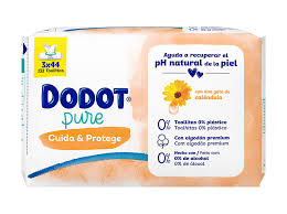 DODOT TOALHITAS PURE CUIDA & REPARA PACK 3X44UNI.