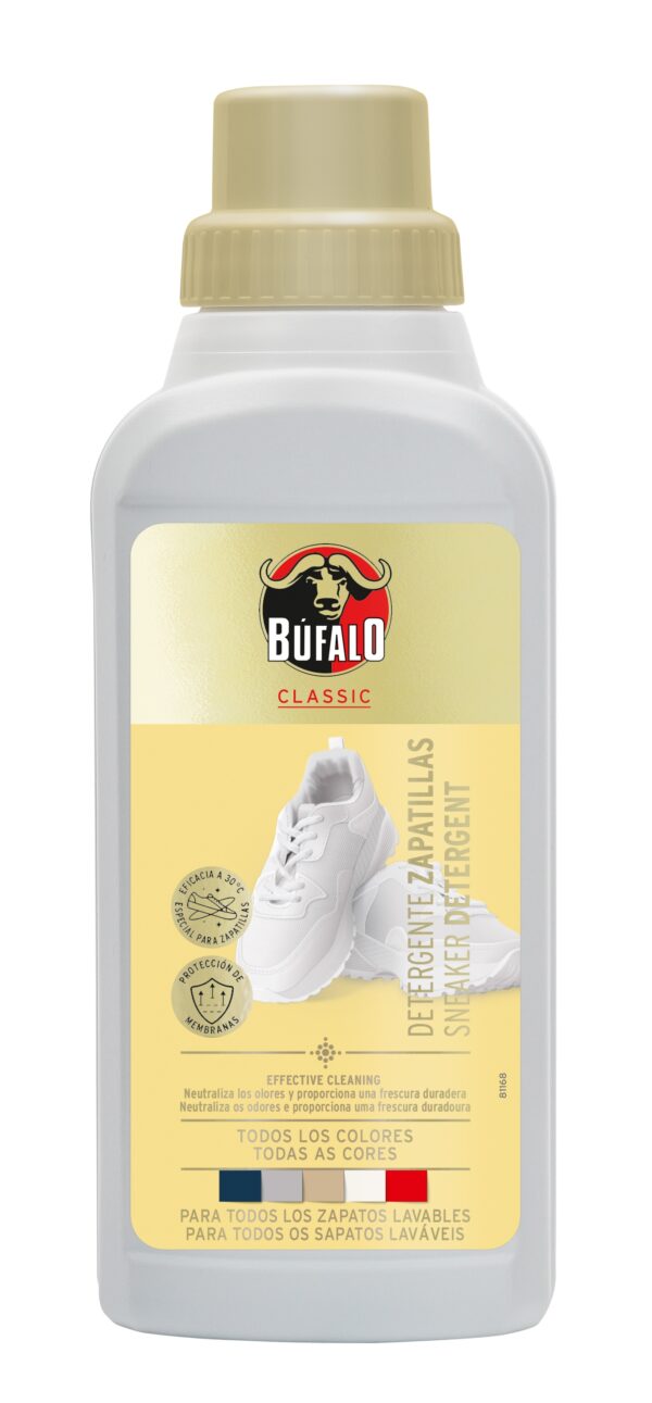 BUFALO DETERGENTE SAPATILHAS TODAS AS CORES 500ML