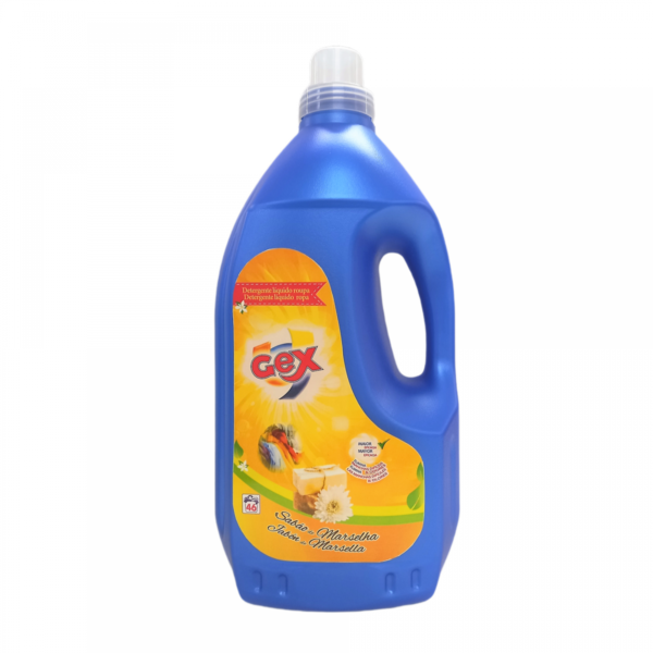 GEX DETERGENTE LIQUIDO SABÃO DE MARSELHA 2806ML 46D